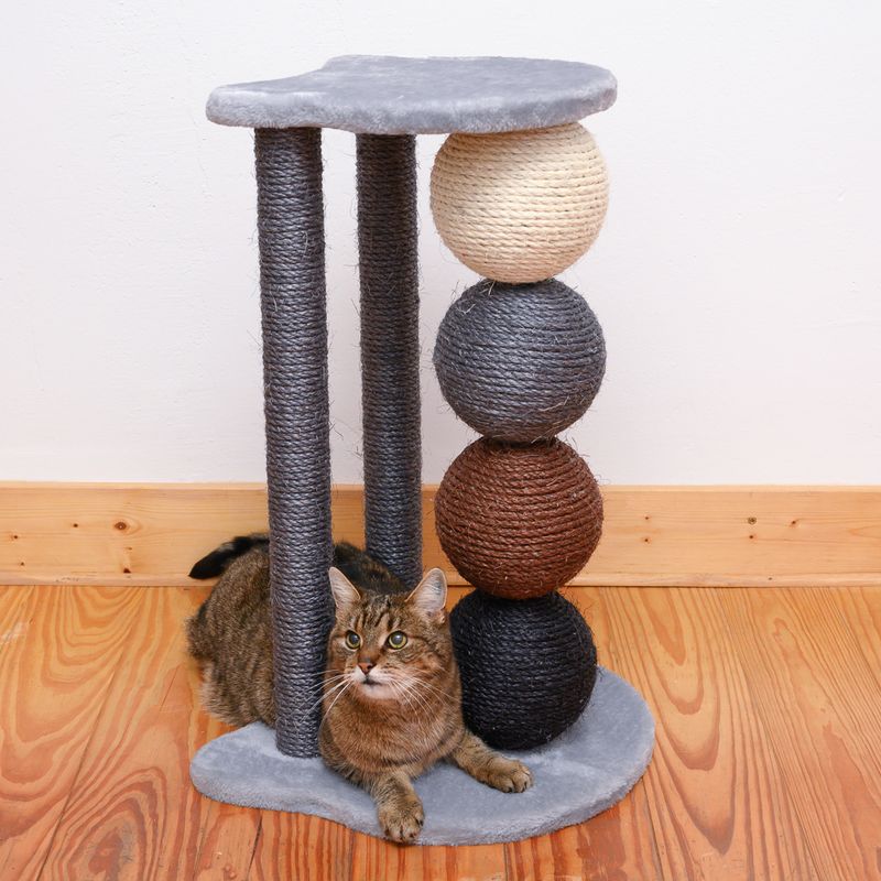 Planet Scratch Post grey