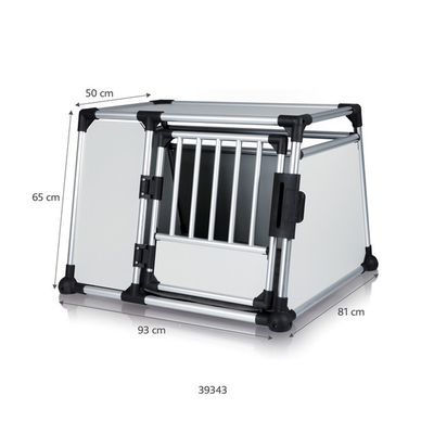 Trixie Aluminium Dog Crate - Large 93 x 81 x 65 cm (L x W x H)