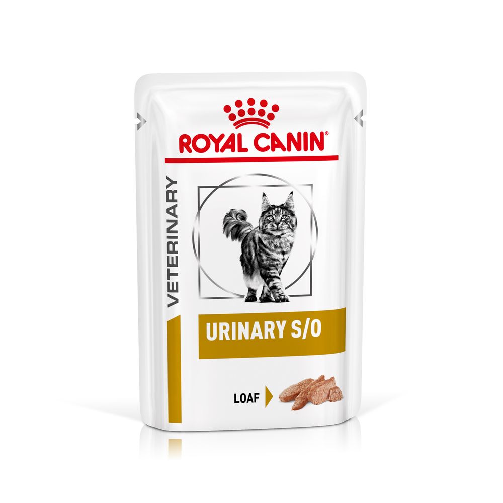 Royal Canin Veterinary Feline – Urinary S/O LP 34 Loaf in Sauce 12 x 85g