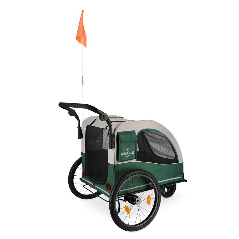 Nomad Tales Spirit Bike Trailer for E-Bikes 145 x 84 x 103 cm (L x W x H), up to 45kg