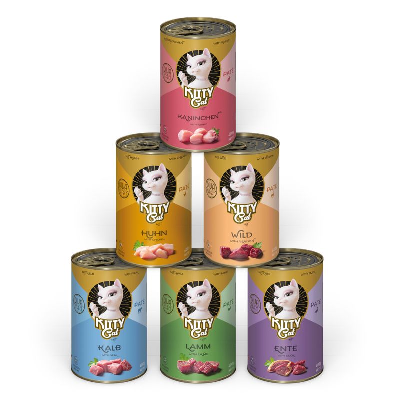 Kitty Cat Adult Pate 6 x 400g Chicken