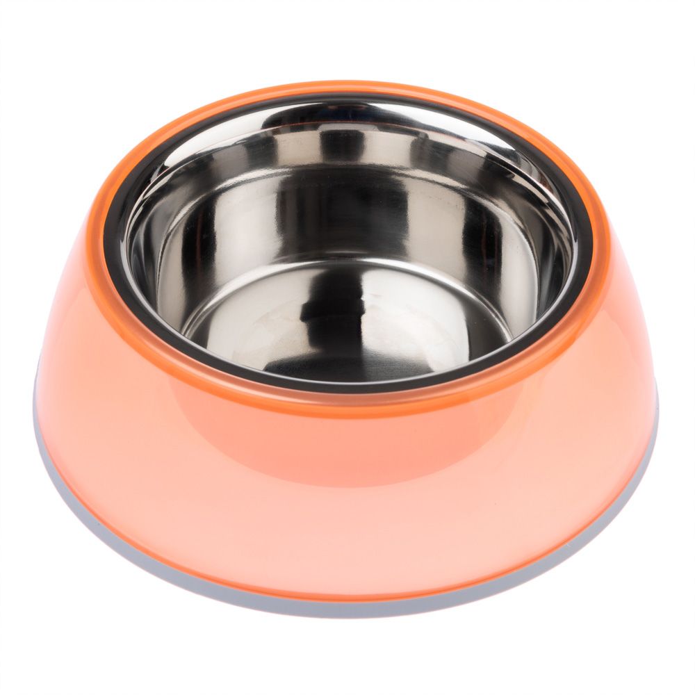 TIAKI Anti-Slip Bowl - Transparent Orange 400ml (16cm diameter)