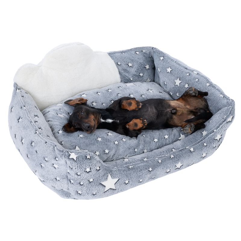 TIAKI Glowing Stars Dog Bed 50 x 40 x 23 cm (L x W x H)