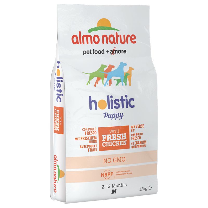 Almo Nature Holistic Medium Puppy - Chicken & Rice 12kg