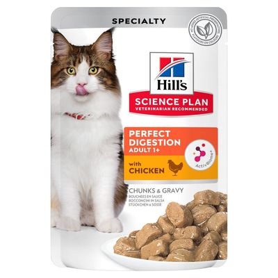 Hill’s Science Plan Adult Perfect Digestion with Chicken 12 x 85g