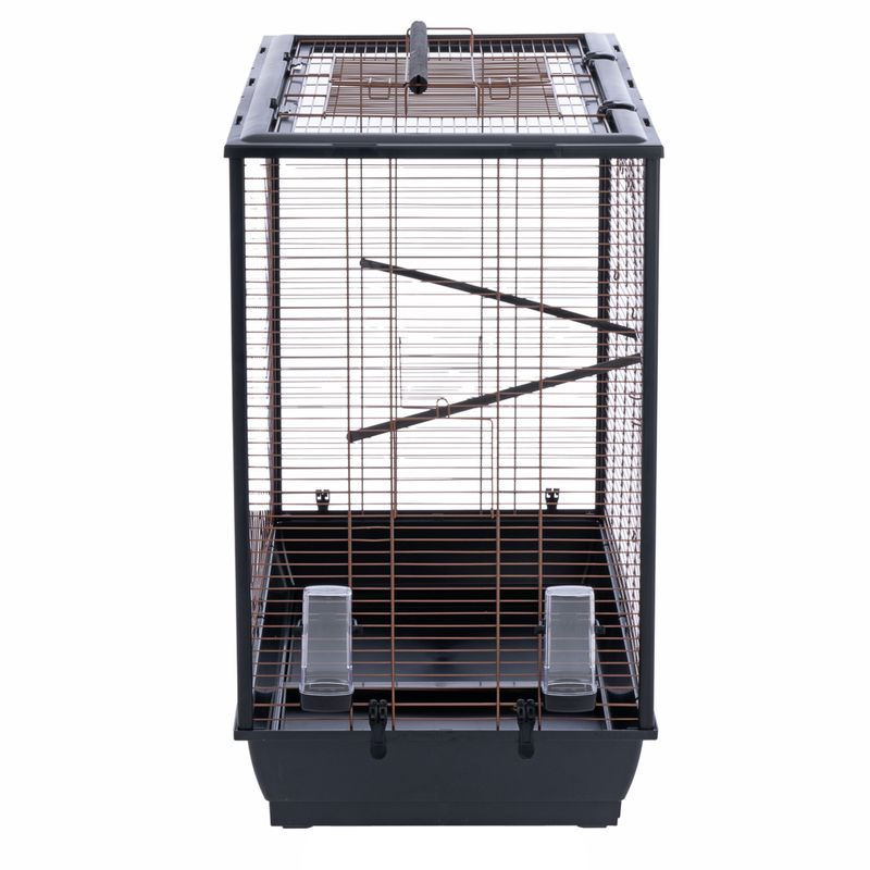Modern Living Industrial Bird Cage 81 x 48 x 84 / 102 cm (L x W x H)