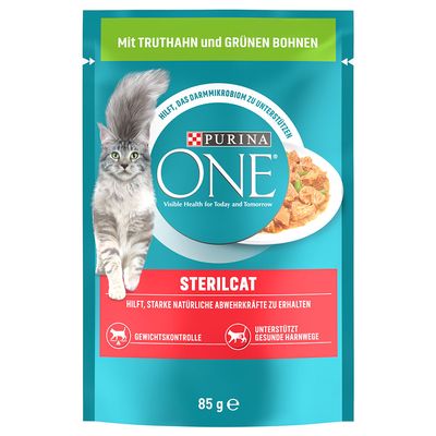 PURINA ONE SterilCat with Salmon & Carrots (13 x 85g)