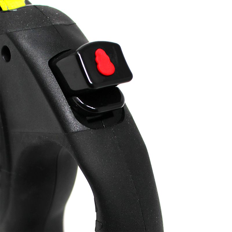 KONG Reflect Dog Lead - Black M: up to 30kg, length approx. 5m