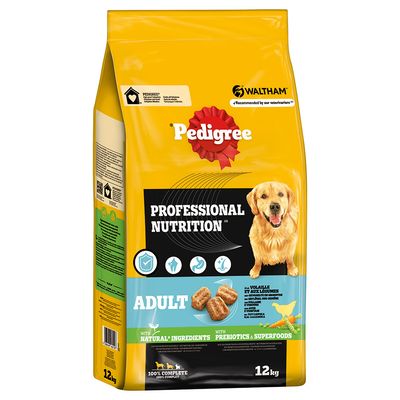 Pedigree Professional Nutrition Adult Poultry & Vegetables 12kg