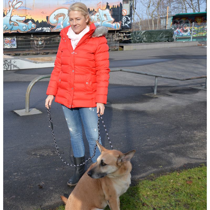 JULIUS-K9 IDC® Rope Lead Black: 120cm Length, diameter 10mm