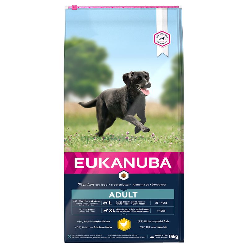 Eukanuba Adult Large Breed - Chicken 15kg