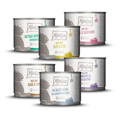 Mixed pack MjAMjAM 6 x 200 g Mixed Pack 2 (6 varieties)