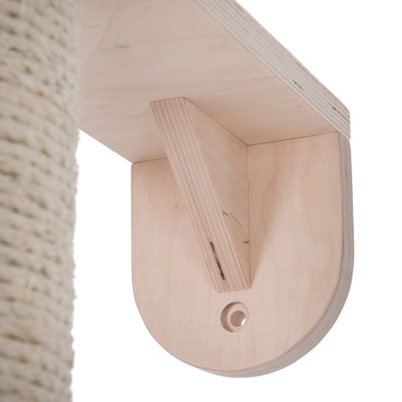 Natural Paradise Ceiling Cat Tree - Magnolia Cream