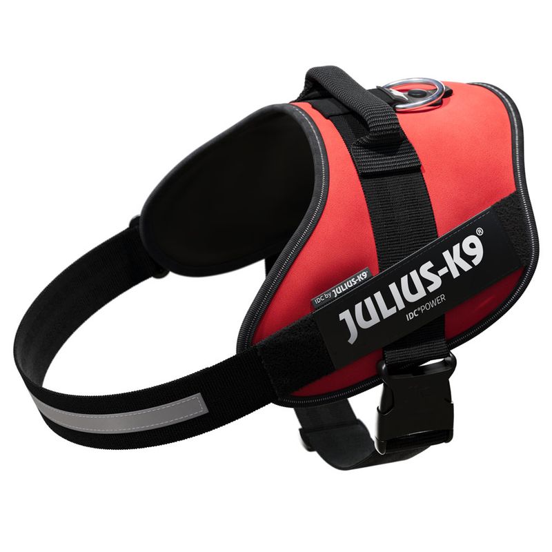 JULIUS-K9 IDC® Power Harness - Red Size S: Chest circumference 49 - 67 cm