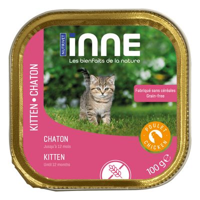 Nutrivet Inne Kitten with Chicken 16 x 100g
