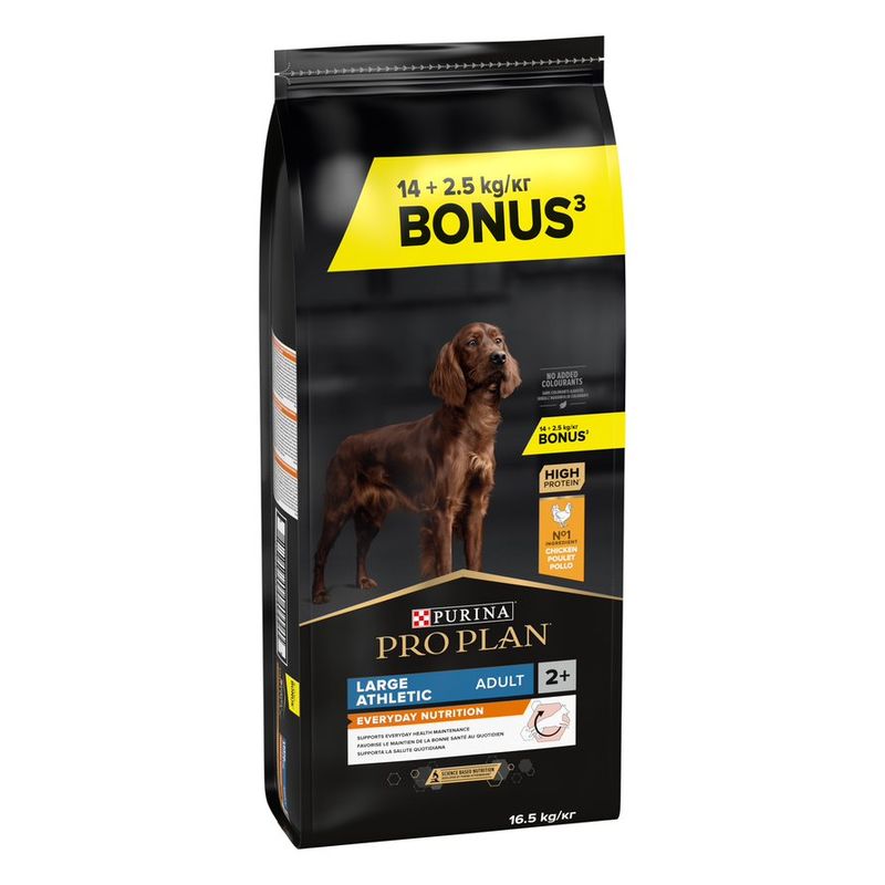 16.5kg/14kg PURINA PRO PLAN Dry Dog Food - 2.5kg/2kg Free! * Large Robust Adult Everyday Nutrition (16.5kg)