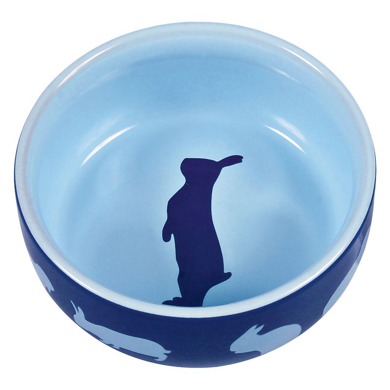 Trixie Ceramic food bowl for small pets Hamster 80 ml, Ø 8 cm