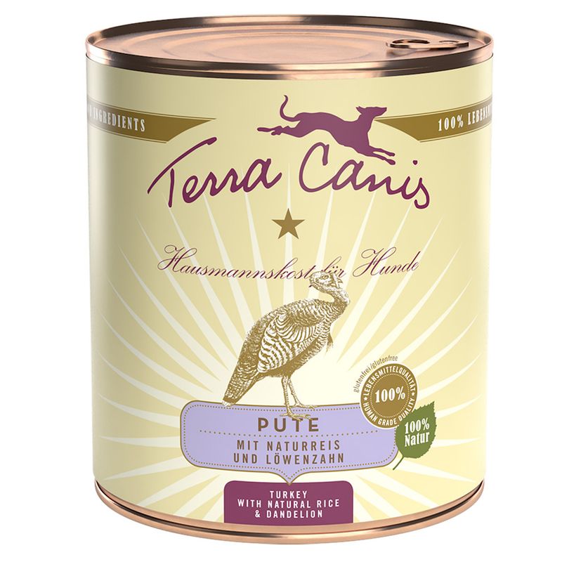 Saver Pack Terra Canis 12 x 800 g Duck with brown rice, beetroot, pear and sesame seeds