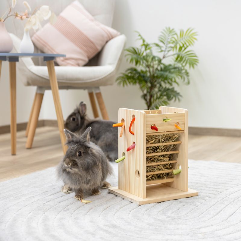 Kerbl Pet Hay and Vegetable Tower for Small Animals 24 x 24 x 30cm (L x W x H)