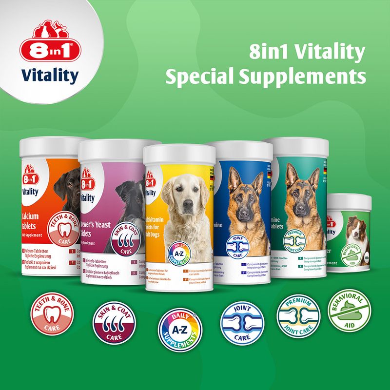 8in1 Vitality Weaning Tablets 100 Tablets (43g)