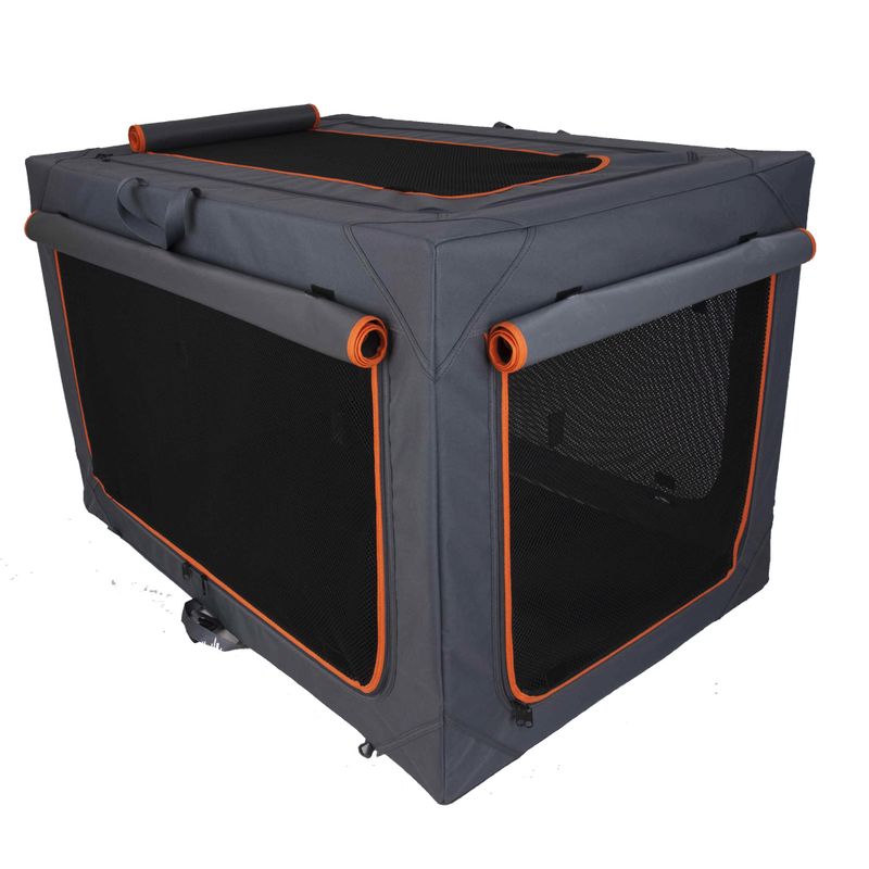 Deluxe Aluminium Folding Nylon Crate L: 91 x 61 x 58 cm (L x W x H)