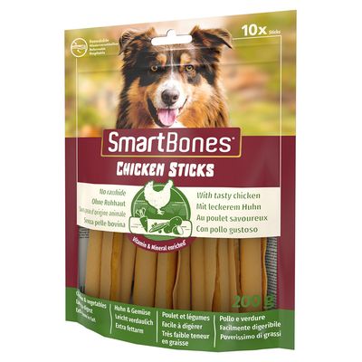 SmartSticks Wrapped Chew Sticks with Chicken 10 Sticks