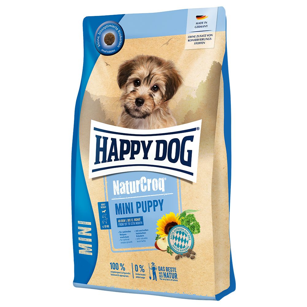 Happy Dog NaturCroq Mini Puppy Poultry 800g