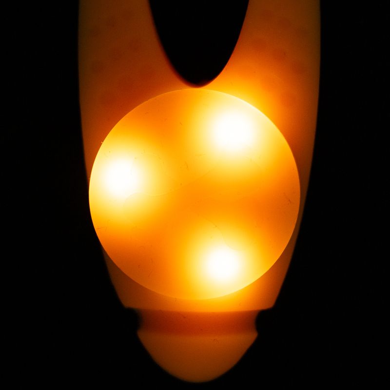 TIAKI LED Lighthouse Light for Collar - Orange Orange