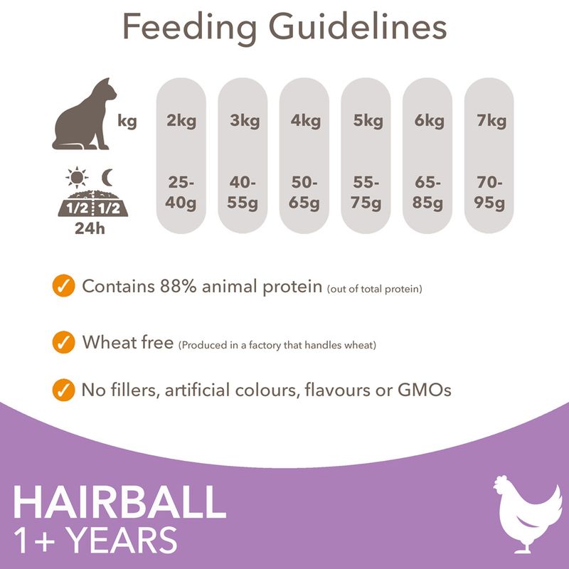 IAMS Advanced Nutrition Hairball with Chicken 3kg