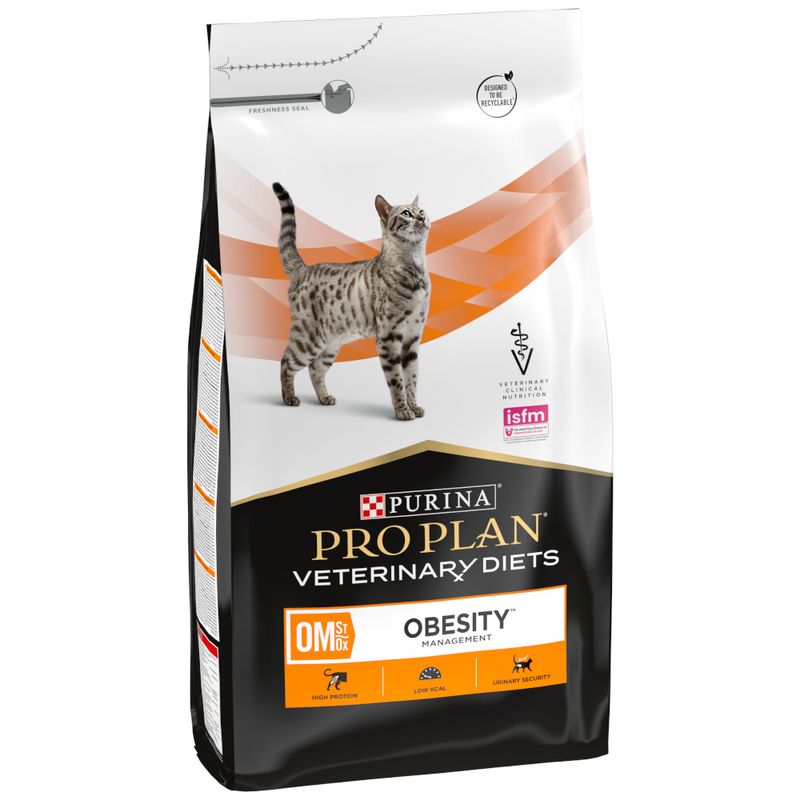 PURINA PRO PLAN Veterinary Diets Feline OM ST/OX - Obesity Management 1.5kg