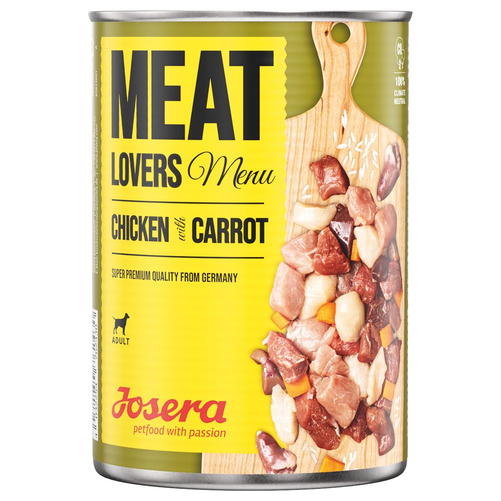 Josera Meatlovers Menu Saver Pack 12 x 800g Duck & Pumpkin