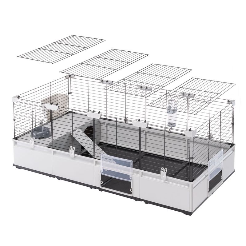Ferplast Modular Small Animal Cage Modular 4: 179 x 72 x 56cm (L x W x H)