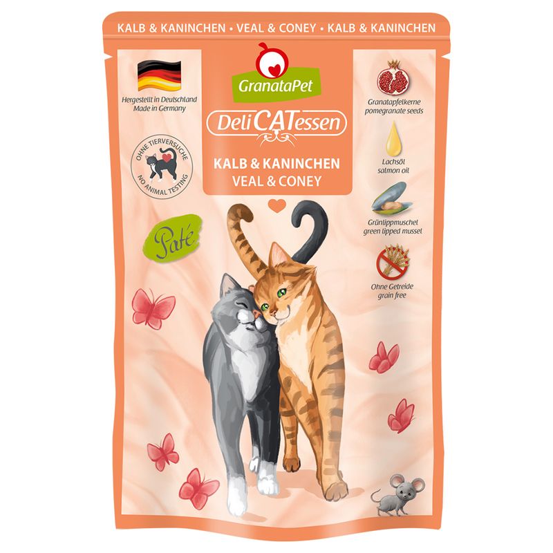 GranataPet DeliCatessen Pouch 6 x 85 g Duck & Poultry
