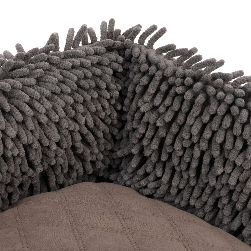 TIAKI Dog Bed Chenille L 65 x W x H 60 x 18 cm