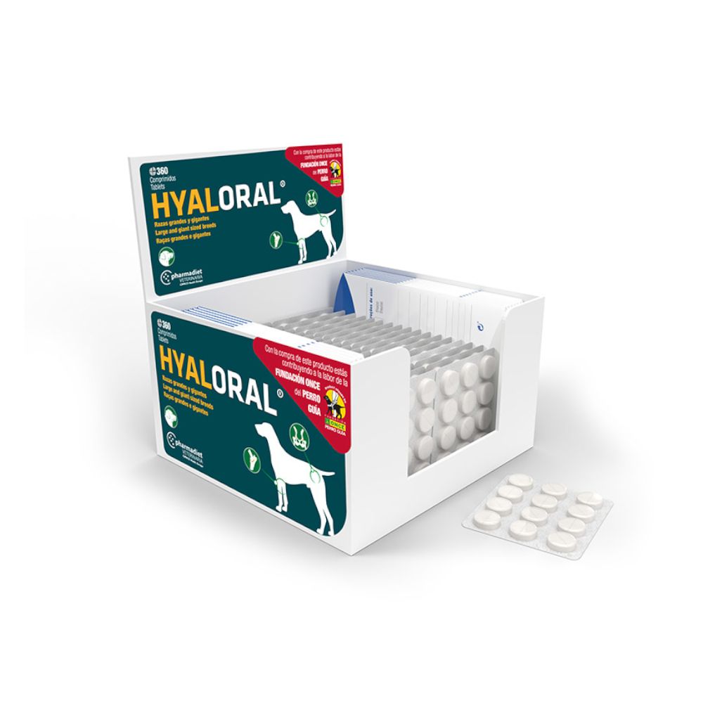 Hyaloral for Large & Giant Breeds 120 Tablets