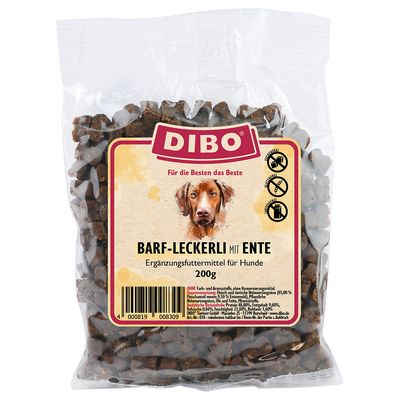 DIBO BARF Treats with Duck 200g