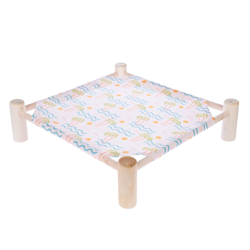 TIAKI Island Life Cat Bed 50 x 50 x 13 cm (L x W x H)