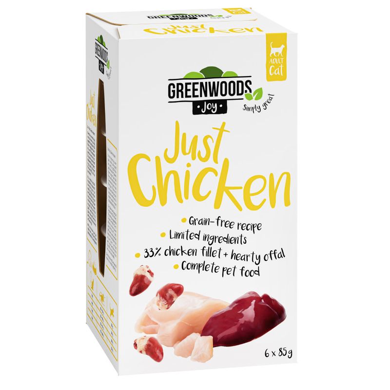 Greenwoods Joy Saver Pack 24 x 85g Chicken Fillet with Veal