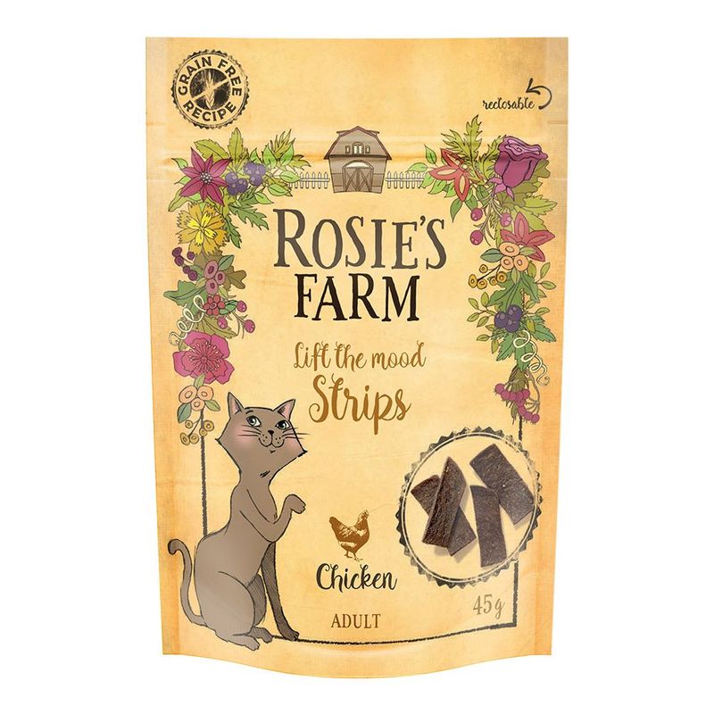Rosie's Farm Cat Snack Mixed Trial Pack 2 x 50g \