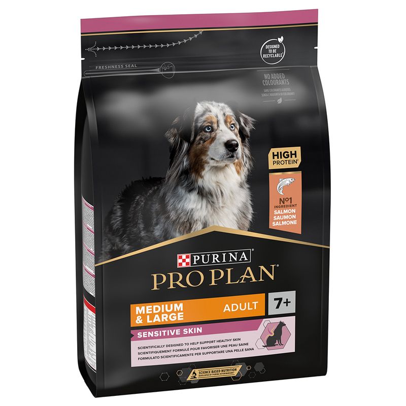 PURINA PRO PLAN Senior Medium & Large Adult 7+ Sensitive Skin 3kg