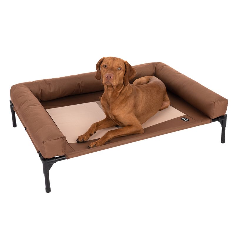 TIAKI dog sofa Sun Cream Size L: L 91 x W x H 76 x 18 cm