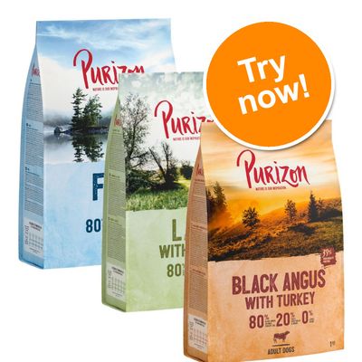 Purizon Adult Grain-free Mixed Trial Packs Mixed Pack I (3 x 1kg)