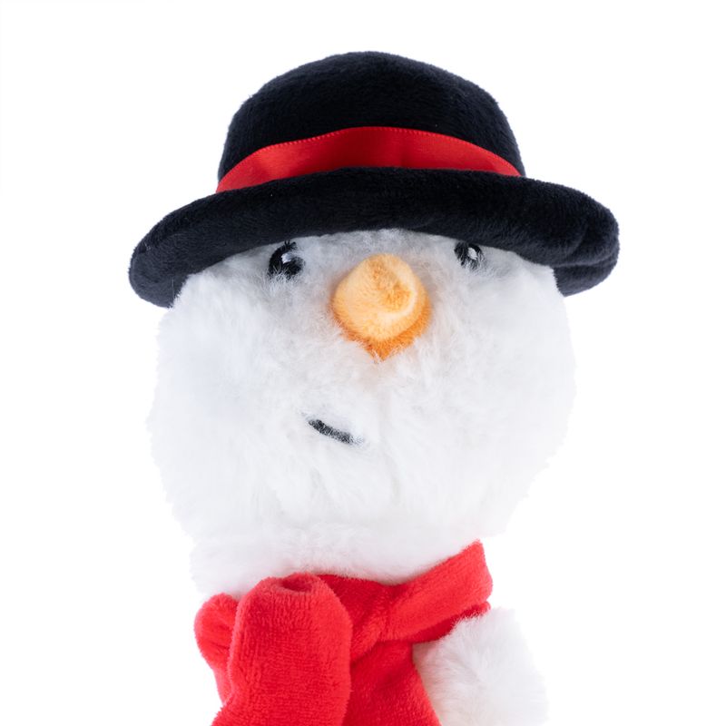 TIAKI Snowman with Bungee Body Dog Toy 1 Toy