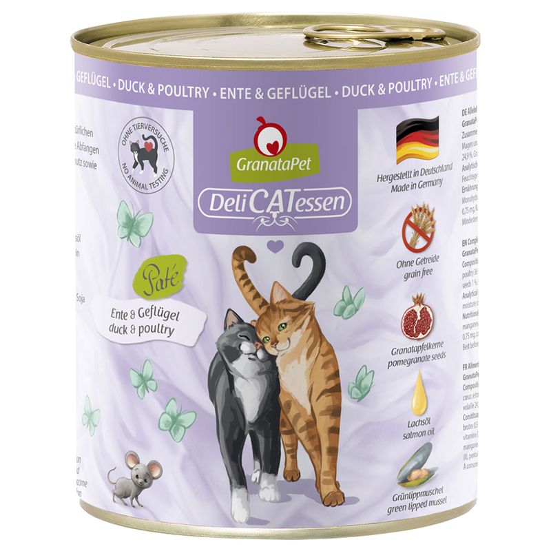 GranataPet DeliCatessen Tasting Pack 6 x 800 g Tasting package I