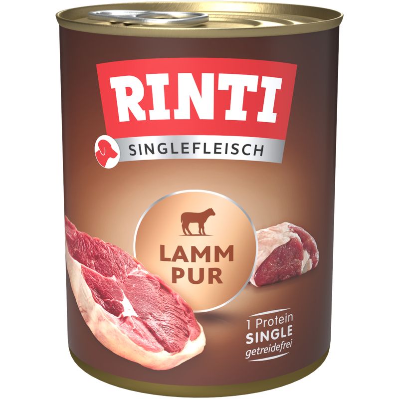 RINTI Single Meat 6 x 800g Pure Lamb