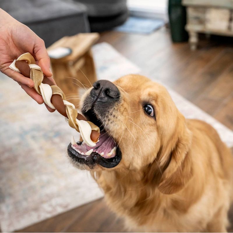 8in1 Delights Plaited Chew Chicken 80g