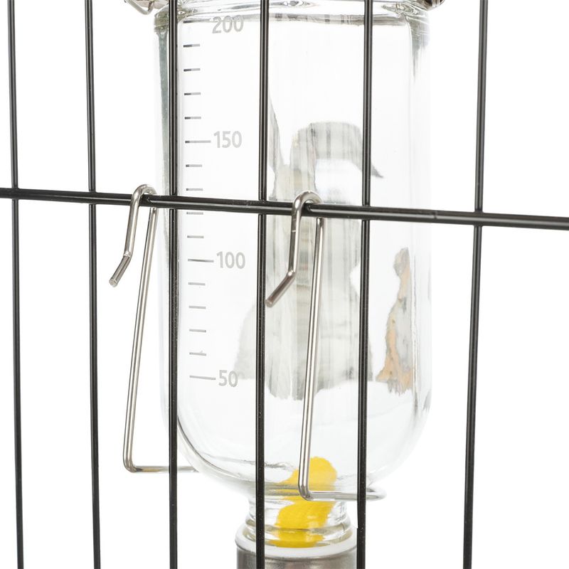 Trixie Honey & Hopper Glass Drinker 250ml