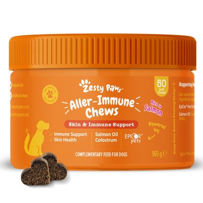 Zesty Paws Allergy & Immunity Chews - Salmon 90 Chews