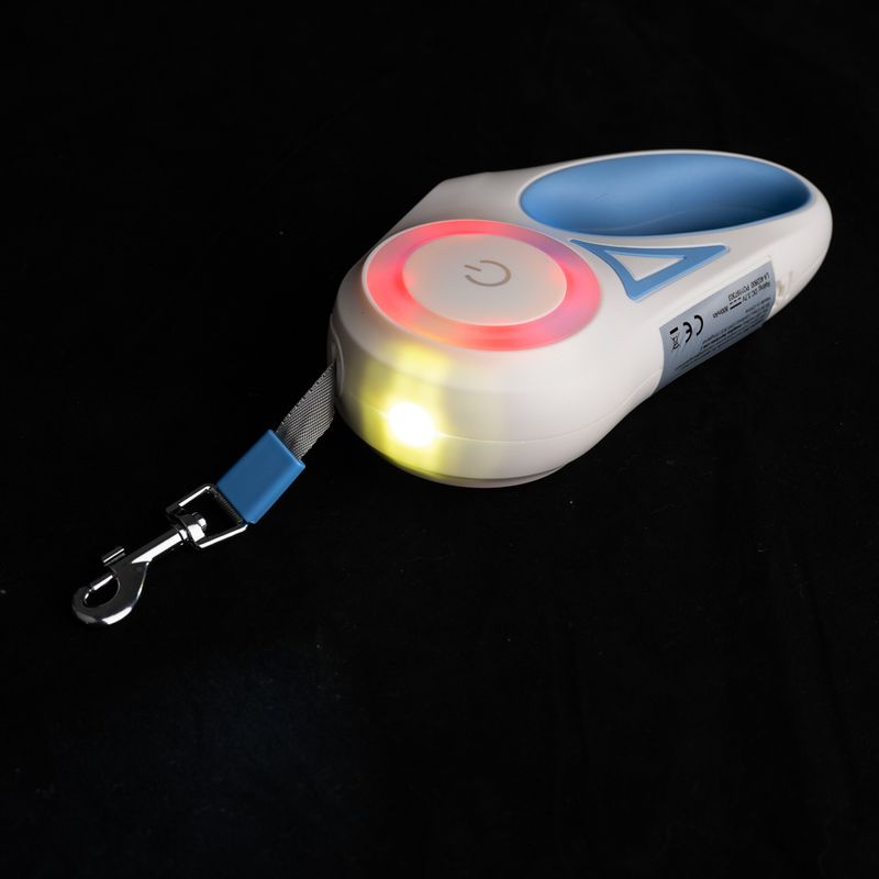 TIAKI Dragonfly Retractable Lead with Light - 3m For Dogs up to 15kg (approx. 3m)