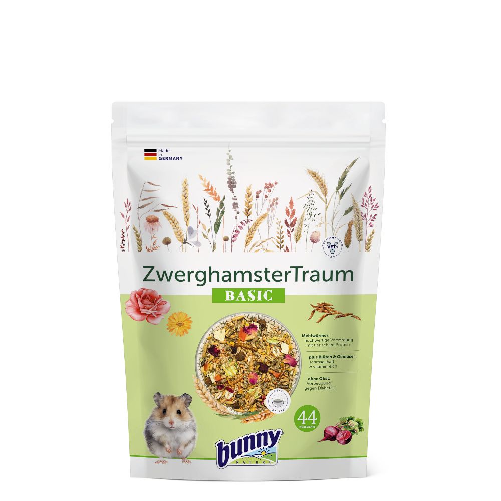Bunny Dwarf HamsterDream Basic 600g